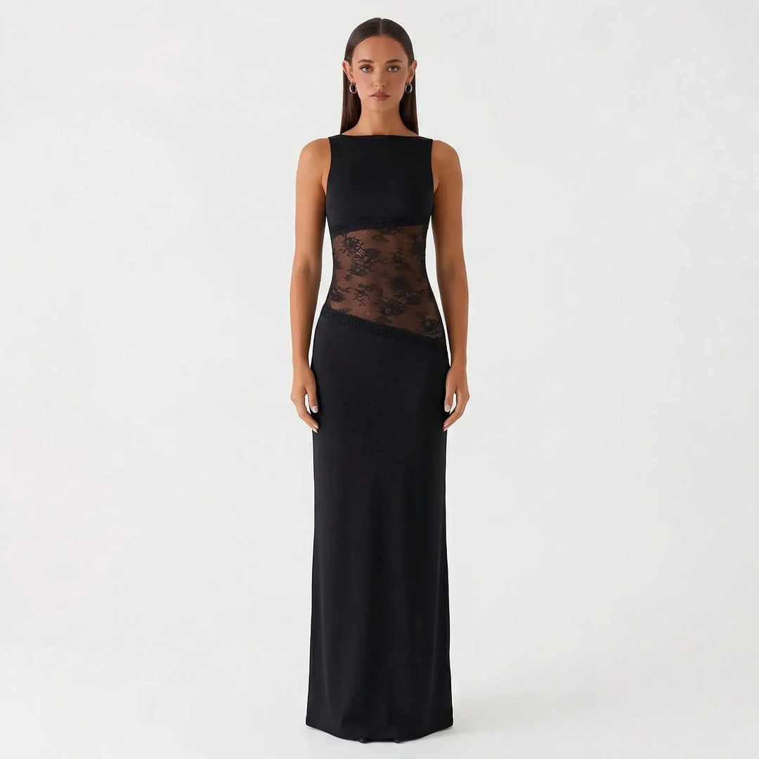 Ärmelloses Maxi Abendkleid - Lilith
