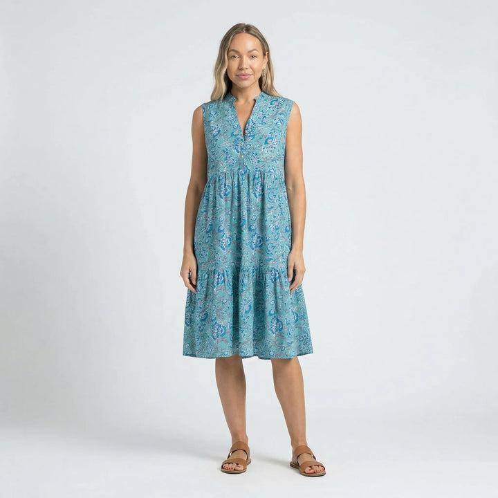 Ärmelloses Midi Sommerkleid - Juliane