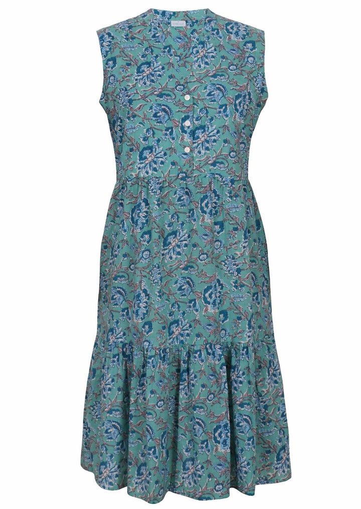 Ärmelloses Midi Sommerkleid - Juliane