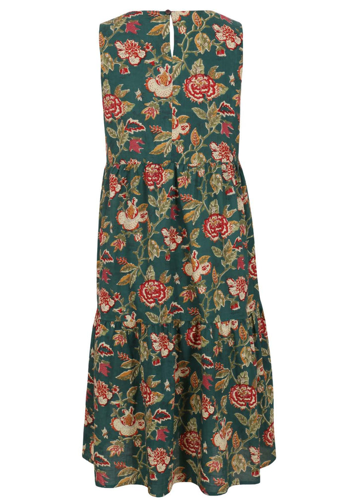 Ärmelloses Midilanges Kleid - Larissa