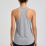 Mouwloos sporttop van elastische stof - Claire