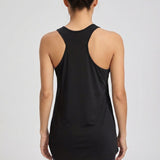 Mouwloos sporttop van elastische stof - Claire
