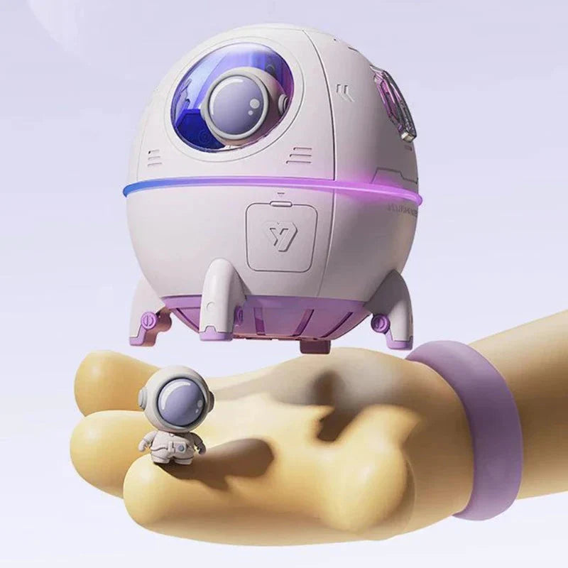 Portable Astronaut Humidifier with Night Light & Aroma Diffuser - AstroMist