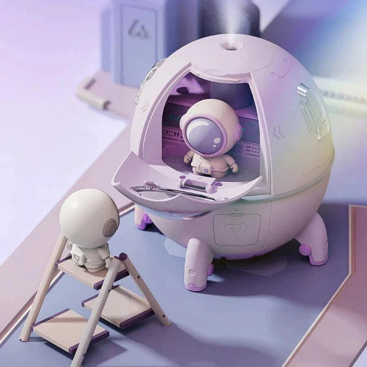 Portable Astronaut Humidifier with Night Light & Aroma Diffuser - AstroMist