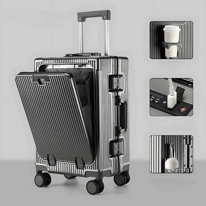 Hard Carry-On Suitcase – Manhattan Pro