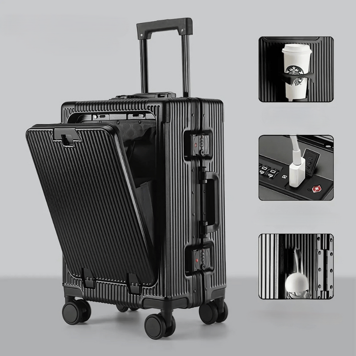 Hard Carry-On Suitcase – Manhattan Pro