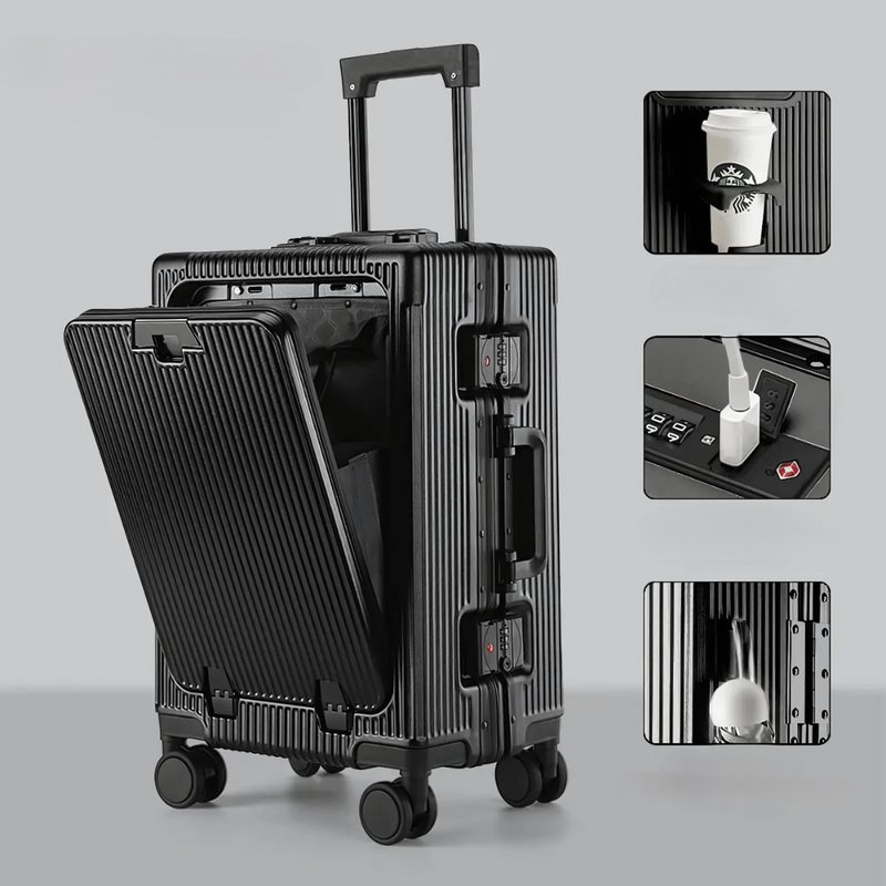 Hard Carry-On Suitcase – Manhattan Pro