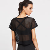 Ademend Sporttops van Net - Kaylee