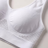 Ademende Mesh Sport BH - Makayla