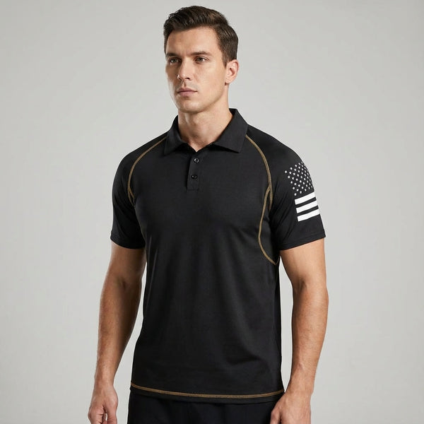 Ademend Sportshirt Met Kraag - Evan