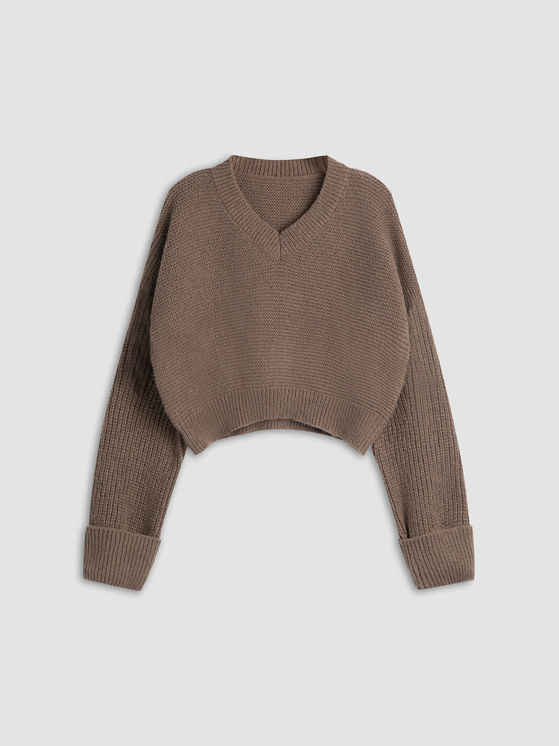V-Hals Pullover voor Dames - Mila