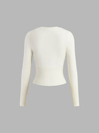 Casual Gebreid Dames Shirt - Elodie