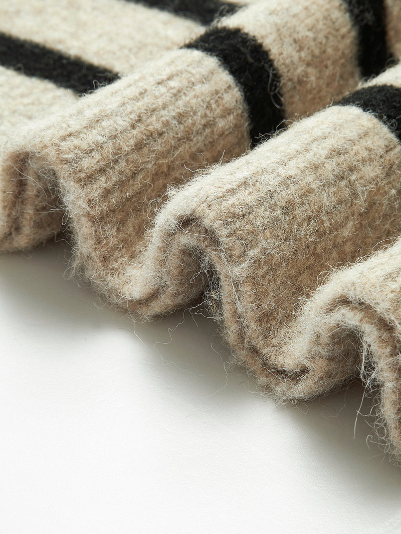 Oversized Streepjestrui voor Dames - Celina