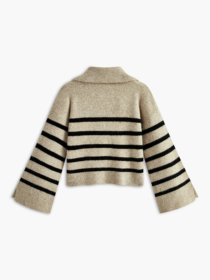 Oversized Streepjestrui voor Dames - Celina