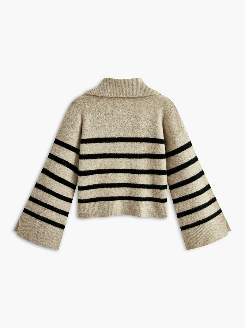 Oversized Streepjestrui voor Dames - Celina