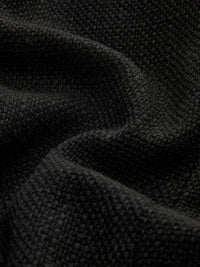 Zwarte Gouden Knoop Tweed Blazer - Camille