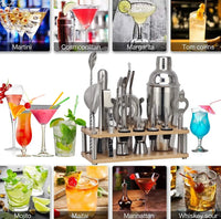 23-Piece Professional Bartender Set - ShakerPro