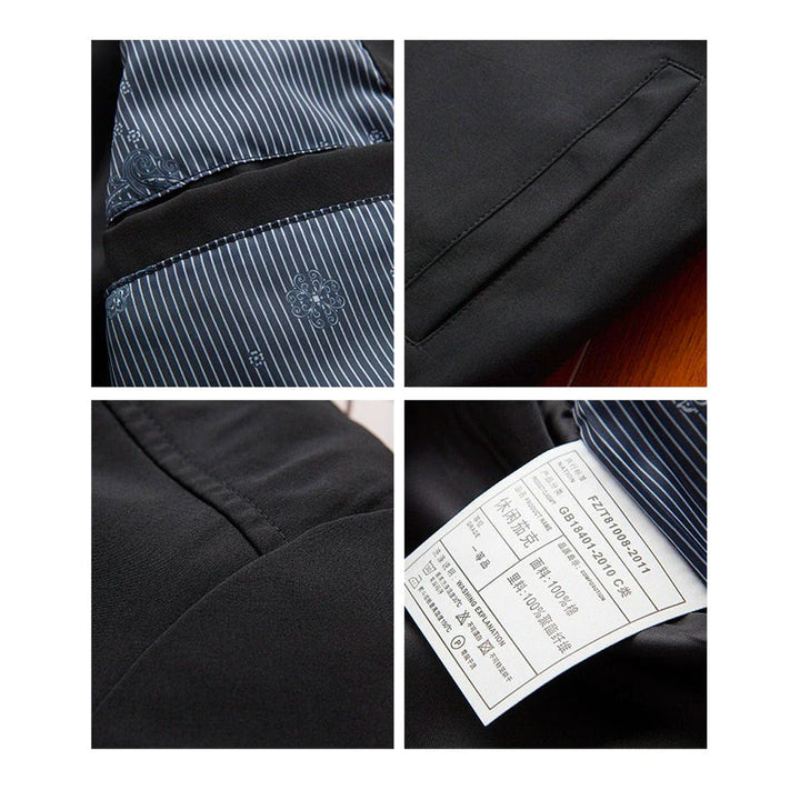 Light & trendy men's bomber jacket with zipper - Jaron
