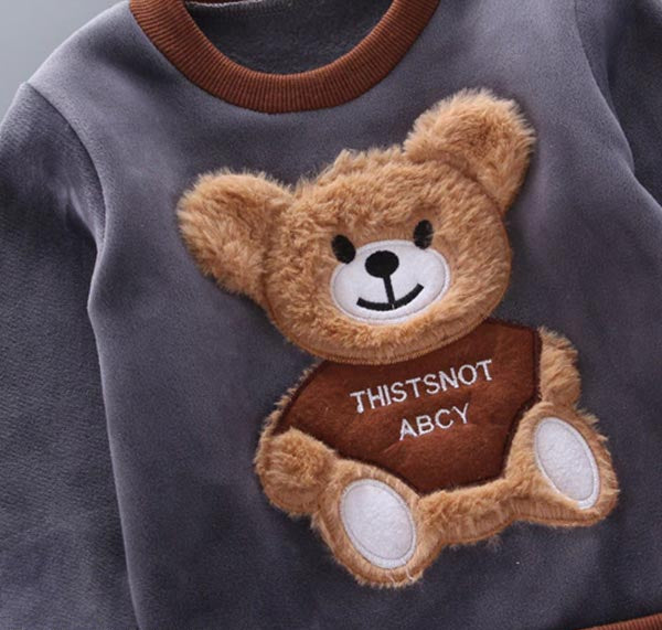 Zestaw 3-częściowy dla niemowląt i małych dzieci z motywem misiów – BearHugs