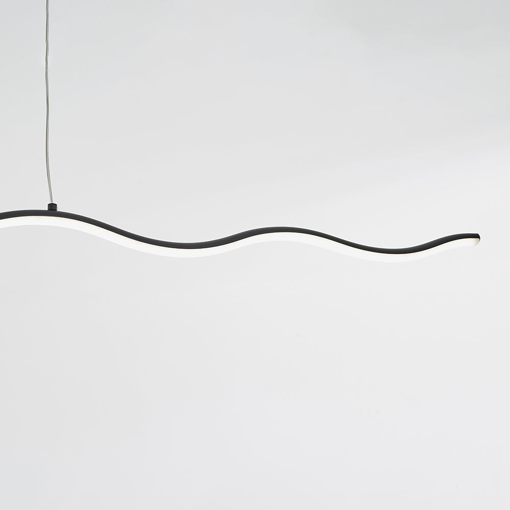 LED Pendant Lamp with Trendy Wave Design - WaveGlow