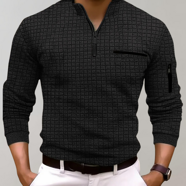 Long Sleeve Polo for Men - Jasper