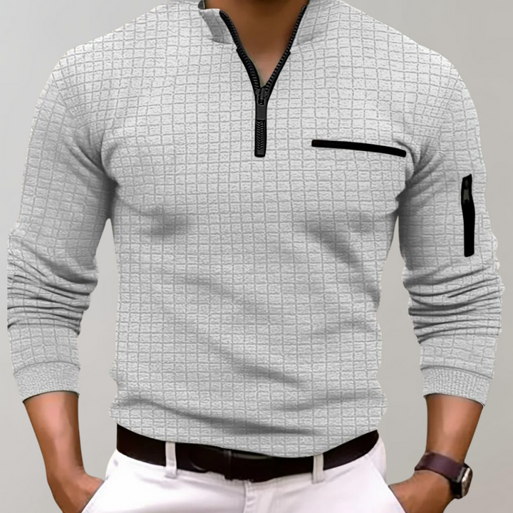 Long Sleeve Polo for Men - Jasper