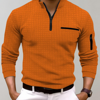 Long Sleeve Polo for Men - Jasper
