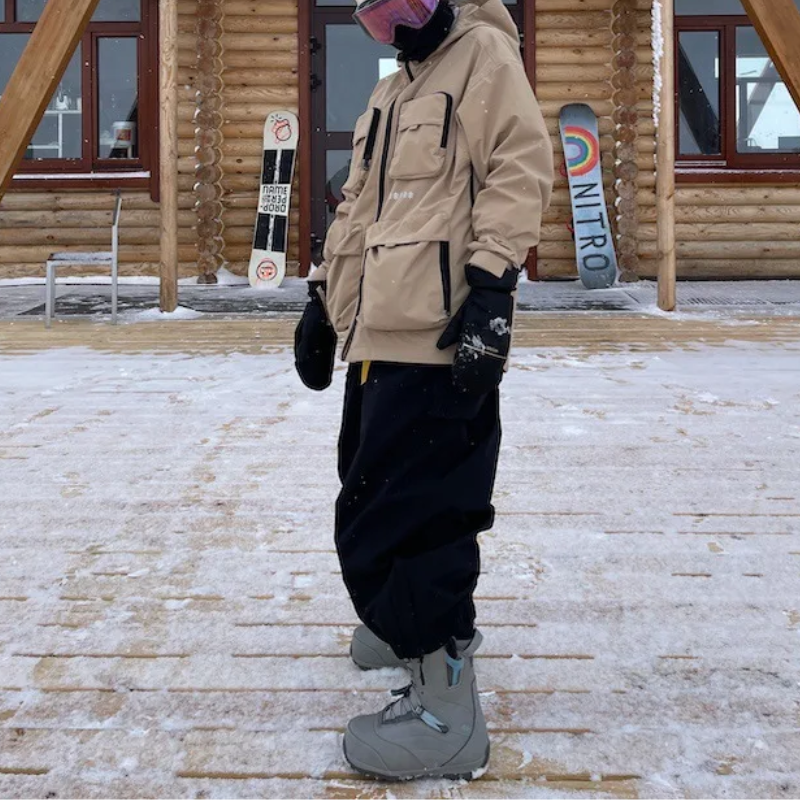 Baggy Fit Men's Ski Trousers - Jermaine