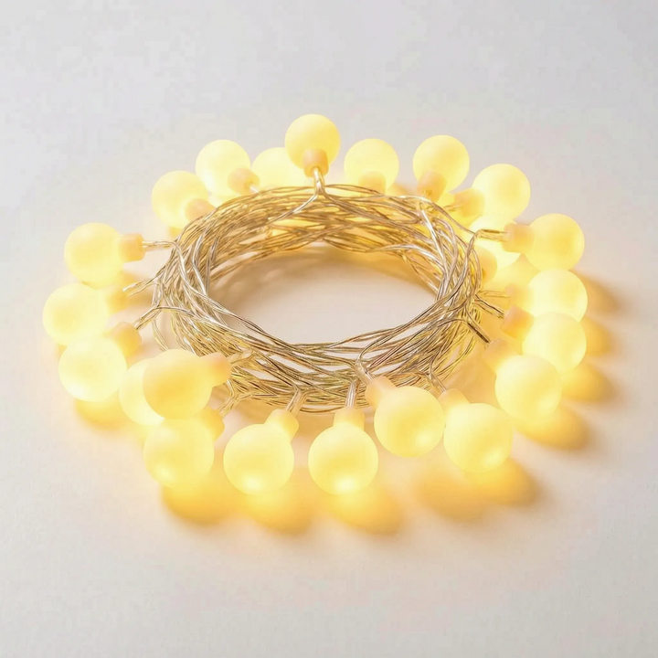 Ball Shaped LED String Lights - Lumoria