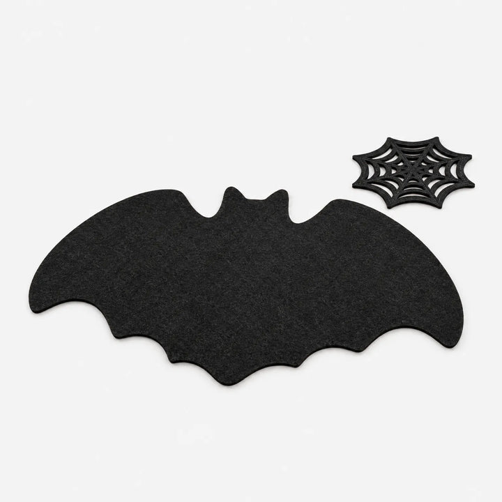 Bat Shaped Halloween Placemats - Noctura