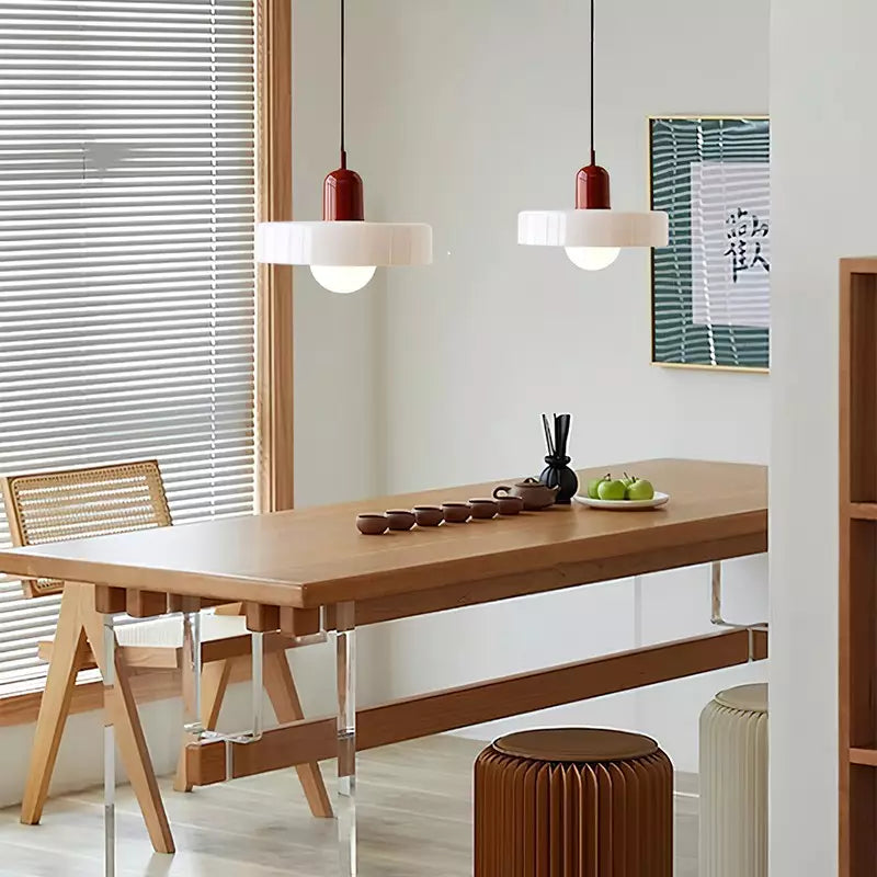 Colored Glass Pendant Lamp - BauLume