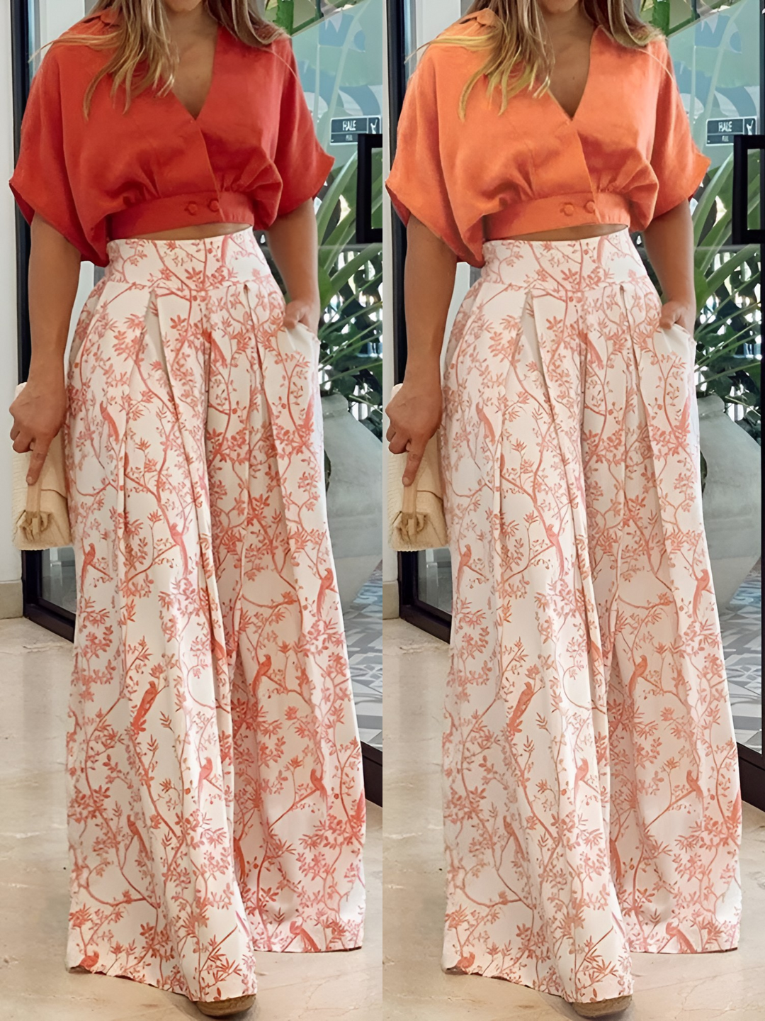 Two-Piece Women's Summer Set – Estelle