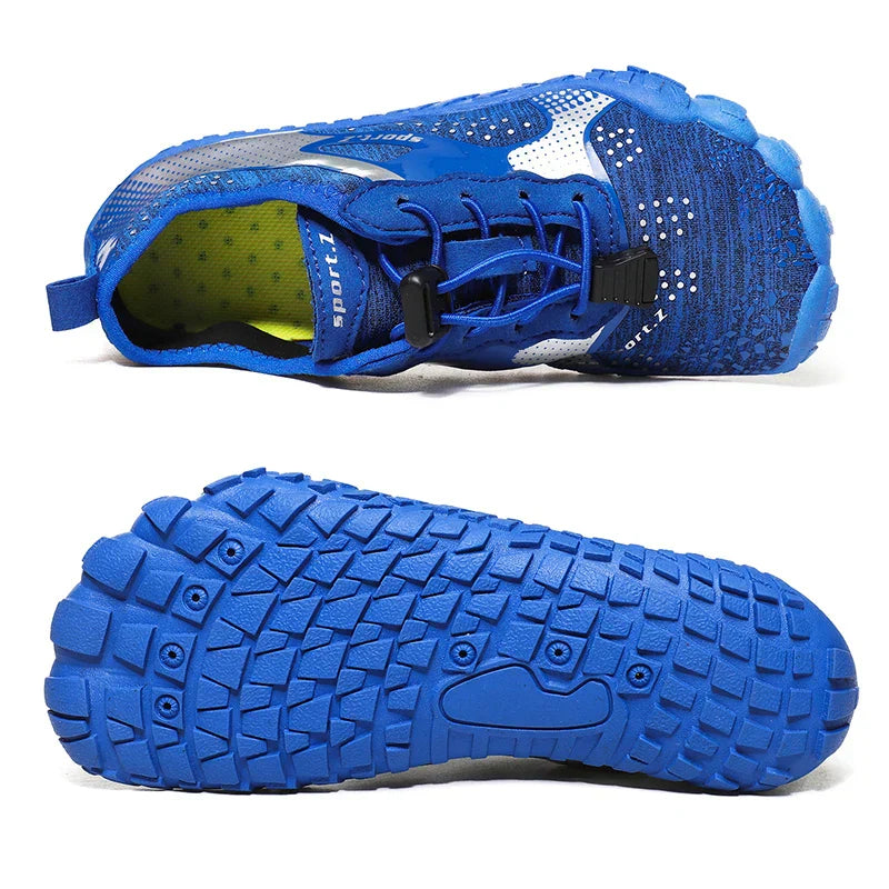 Children's beach shoes with sturdy sole and secure fit - WaveTrek