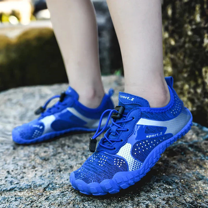 Children's beach shoes with sturdy sole and secure fit - WaveTrek