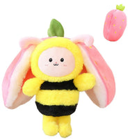 Plush Animal that Turns into Fruit Plush - BerryBunny