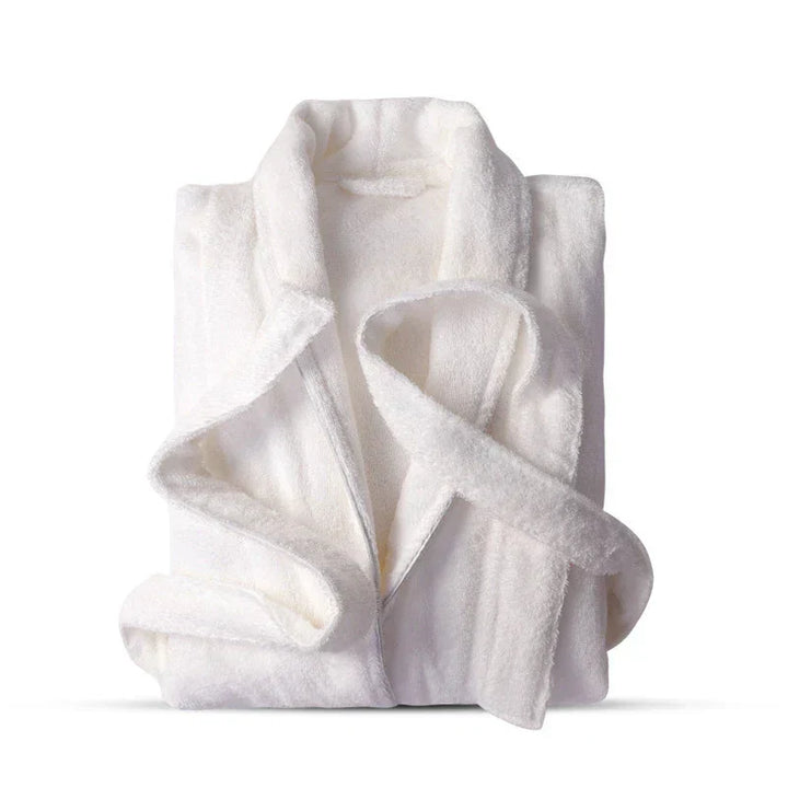 Belted Towelling Dressing Gown For Women - Charlene