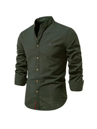 Modny męski shirt na wiosnę - Leon