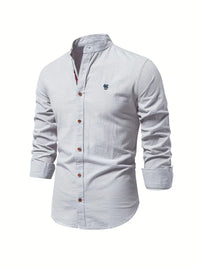 Modny męski shirt na wiosnę - Leon