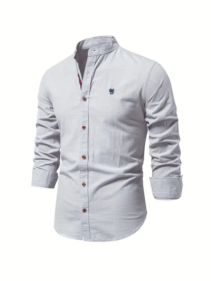 Modny męski shirt na wiosnę - Leon