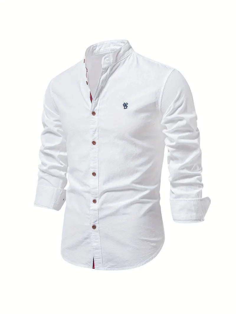 Modny męski shirt na wiosnę - Leon