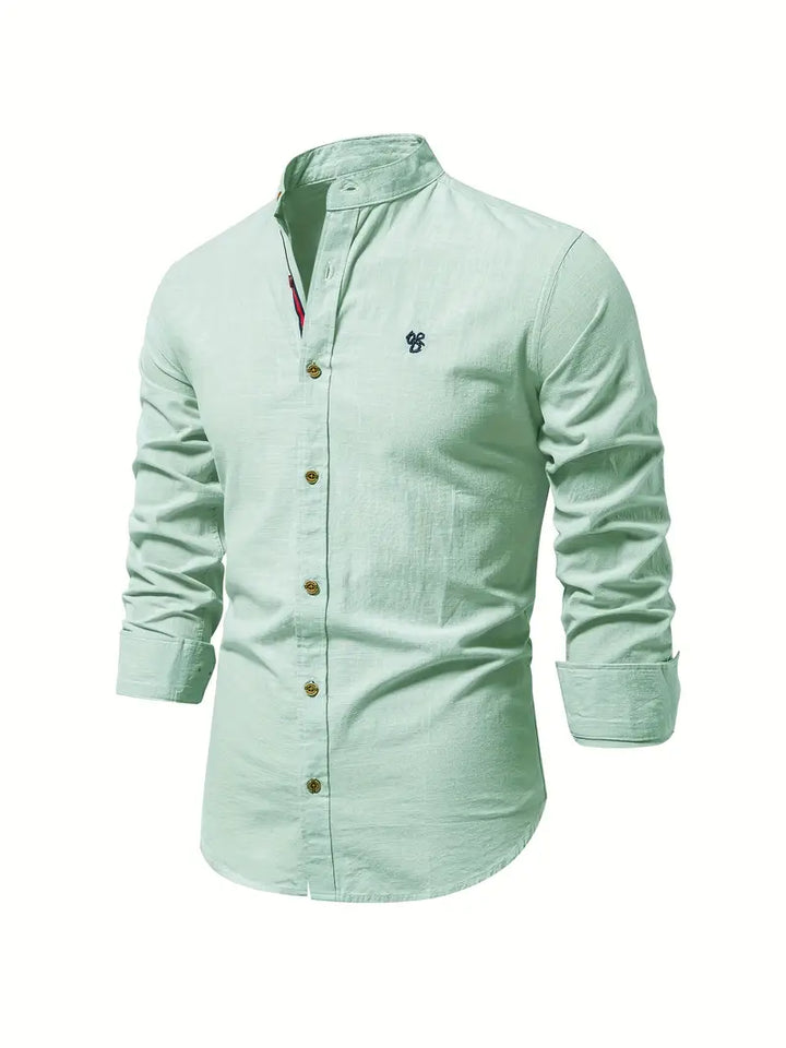 Modny męski shirt na wiosnę - Leon