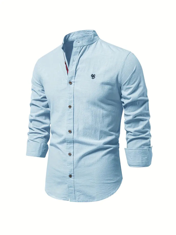 Modny męski shirt na wiosnę - Leon