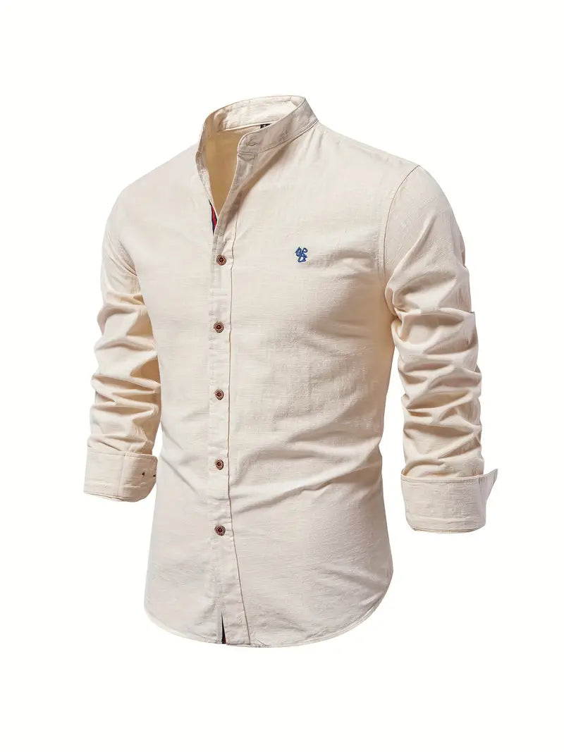 Modny męski shirt na wiosnę - Leon