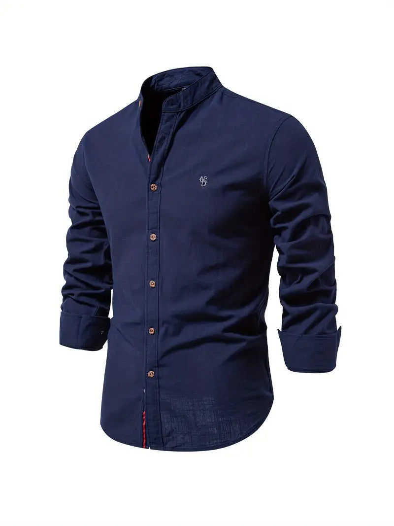 Modny męski shirt na wiosnę - Leon