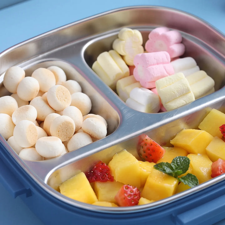 Bento Lunchbox Met Vakjes Voor Kinderen - Noshley