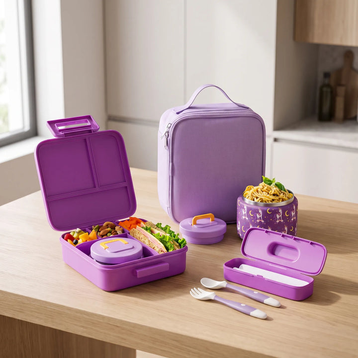 Bentobox Lunchbox Set Voor Kinderen - Noshly