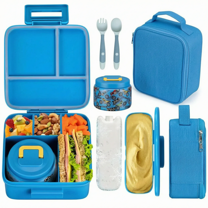 Bentobox Lunchbox Set Voor Kinderen - Noshly