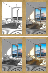 LED Illuminated Painting – Luminza