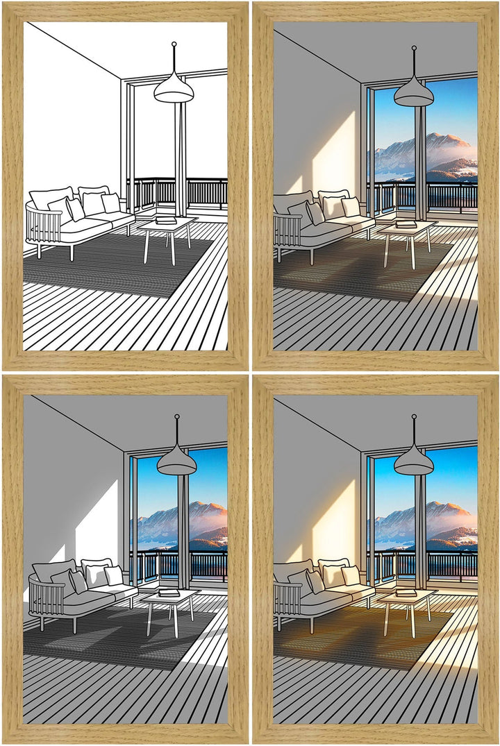 LED Illuminated Painting – Luminza