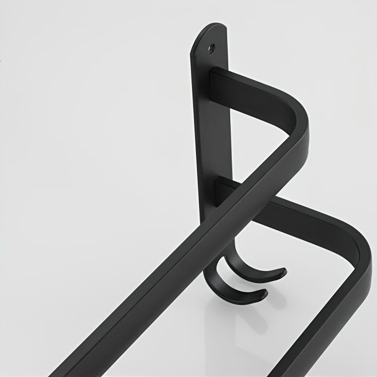 Towel Holder with Hooks - DrySpace
